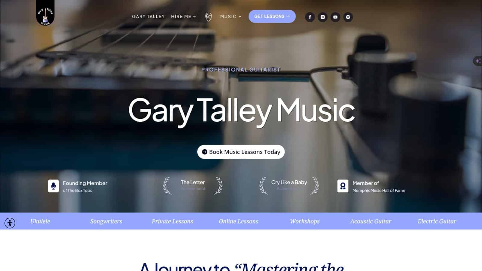 Gary Talley - Learn Guitar from a Pro