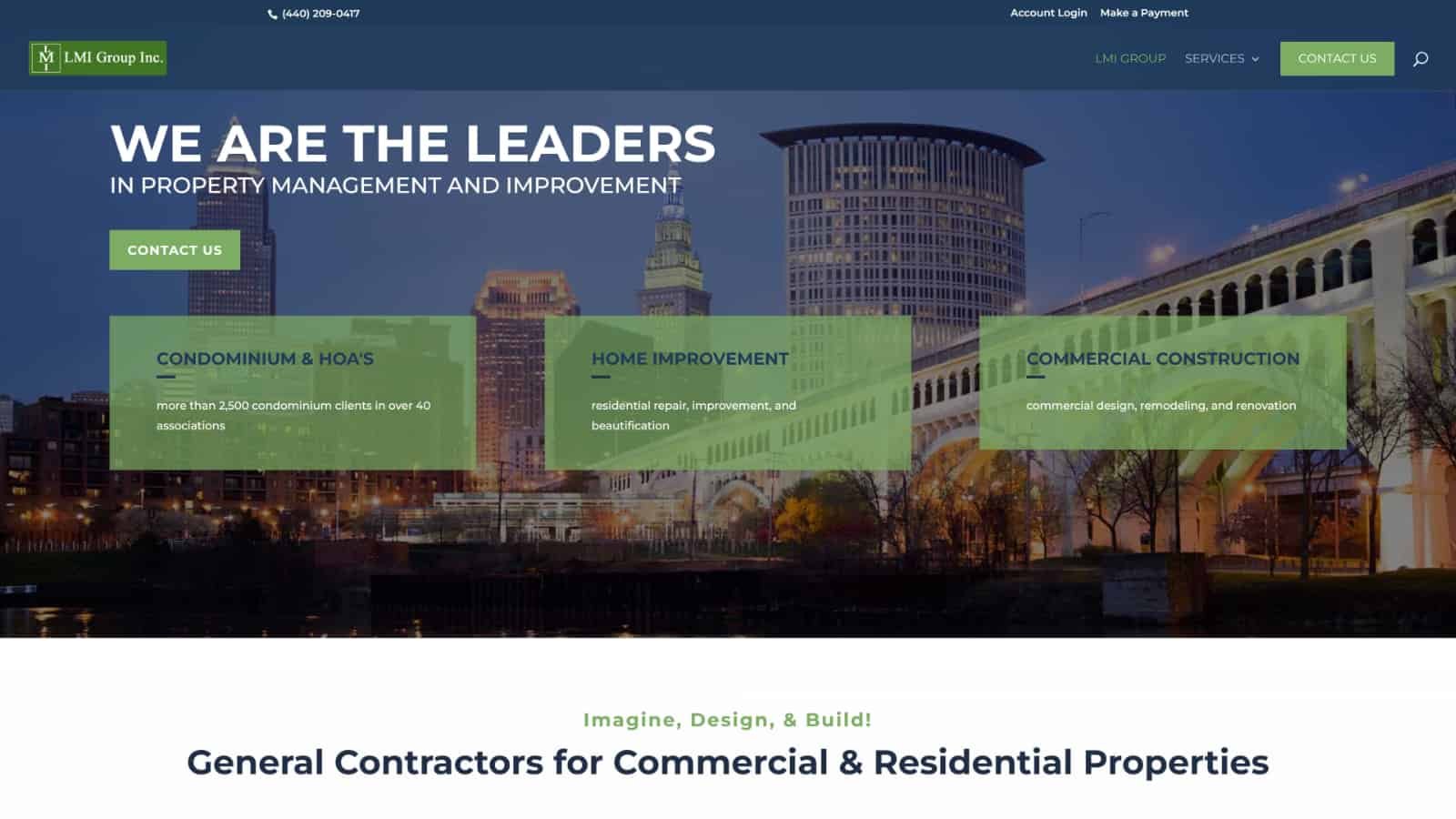 LMI Group Inc - Property Management and Improvement