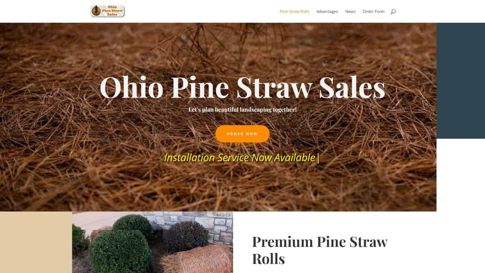 Ohio Pine Straw Sales